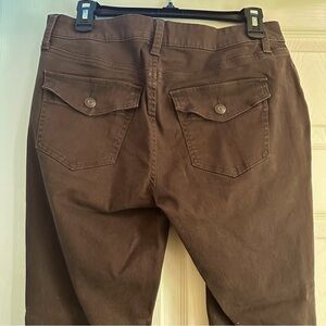 NWT Sonoma Ladies Slimboot Brown Jeans Size 10